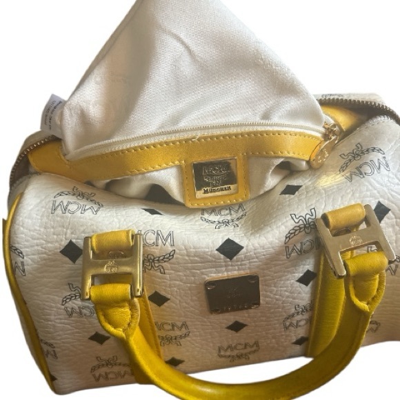 MCM Visetos Boston Satchel - Picture 8 of 8